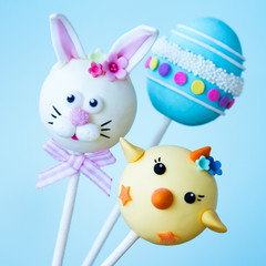 Canvas Print - Easter cake pops