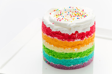 Wall Mural - Rainbow cakes