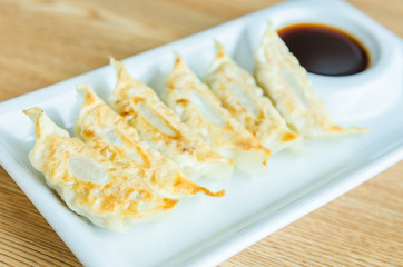 Canvas Print - Gyoza japanese