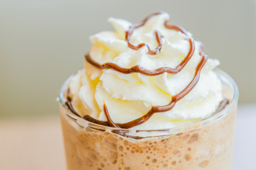 Canvas Print - Mocha coffee frappe