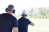 Fototapeta  - shooting range outdoor