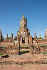 Chai Wattanaram Temple, Ayuddhaya, Thailand 