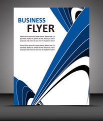 Poster - Professional business flyer template or corporate banner