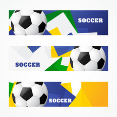 Wall Mural - header of football design