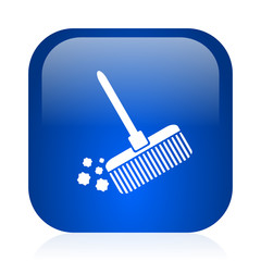 Aufkleber - broom icon