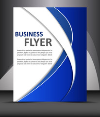 Poster - Professional business flyer template or corporate banner