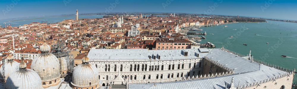 Obraz na płótnie Wenecja Panorama miasta w salonie