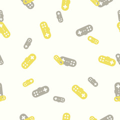 Sticker - seamless background: joystick