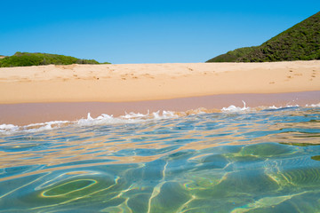 Sea and beach in Sardinia