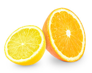 Poster - orange and lemon