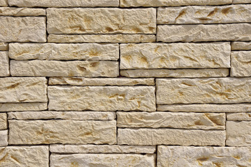 Poster - Stone wall closeup