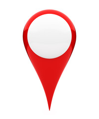 Blank location marker