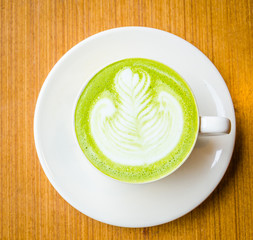 Wall Mural - Green tea latte