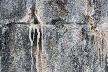 Canvas Print - old stone wall detail