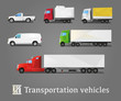 Vehicles Transportation SET