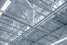 Structure Of Metal Industrial Roof
