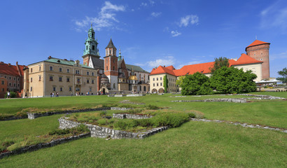 Sticker - Cracow - Castle