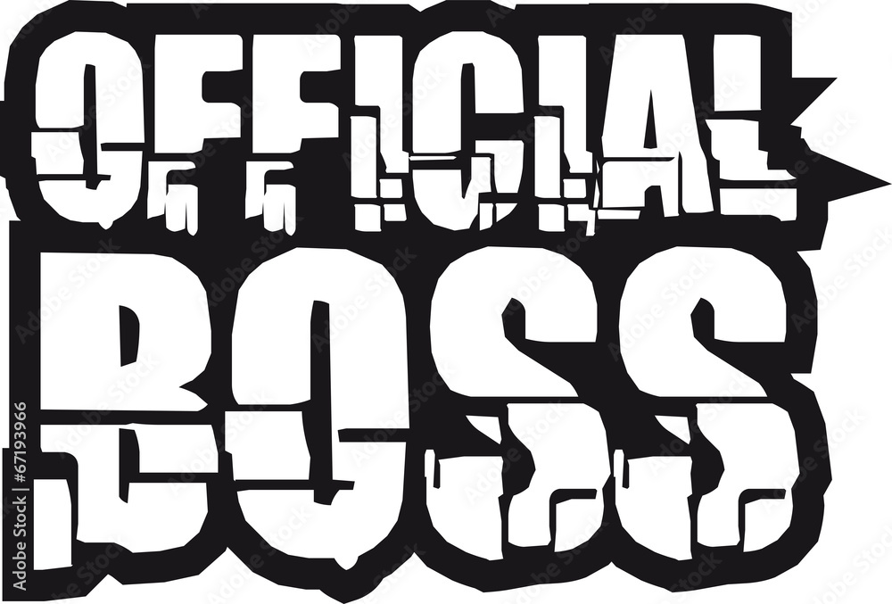 Official Boss Logo Stock Illustration | Adobe Stock