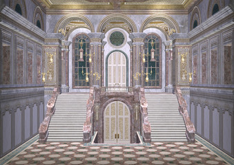 Fototapete - Fairytale Palace