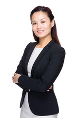 Wall Mural - Asian business woman