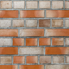 Poster - red brick wall