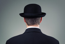 Businessman In Bowler Hat