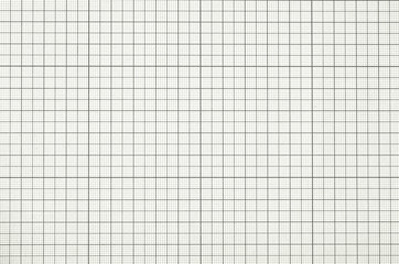Old  graph paper square grid background.