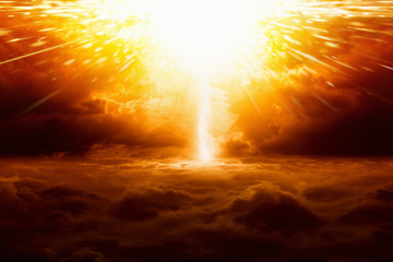 Wall Mural - huge explosion