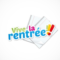 Poster - vive la rentrée!