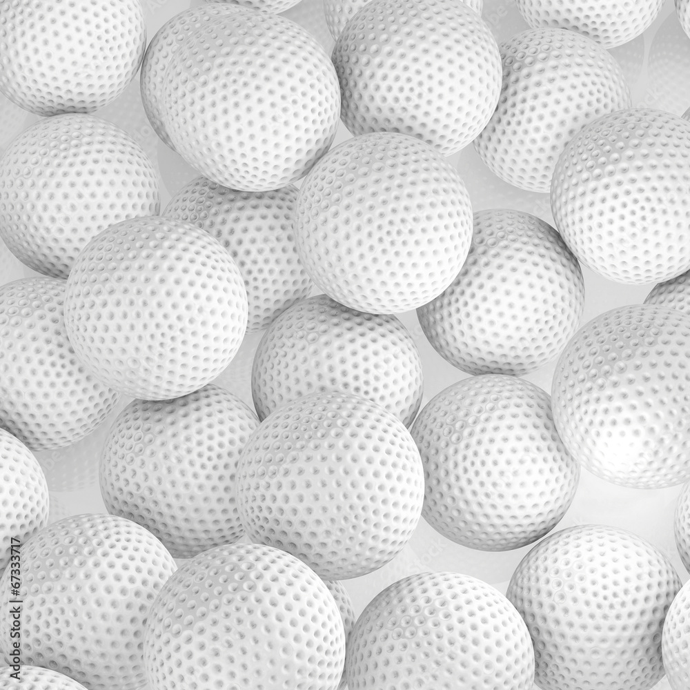 pilki-golfowe-renderowania-3d