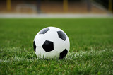 Fototapeta Sport - Close-up soccer ball