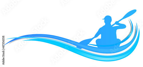 Obrazy kajakarstwo  kanu-paddler