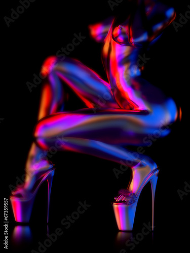 Fotografie, Obraz Body Art