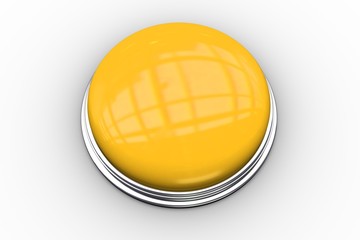 Poster - Digitally generated shiny yellow push button
