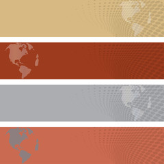 Wall Mural - Vector silhouette of background.