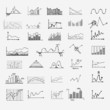 business finance statistics infographics doodle hand drawn