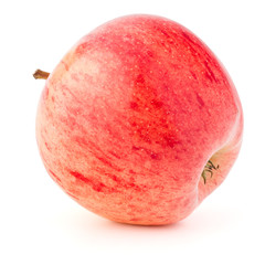 Red apple isolated on white background cutout