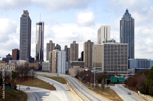 Zdjęcie XXL Downtown Atlanta Skyline