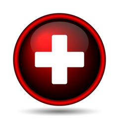 Poster - Medical cross icon