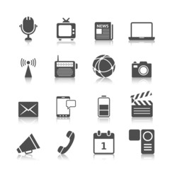 Poster - Media Icons Set