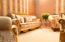 Luxury Sofa In Fashion Interior