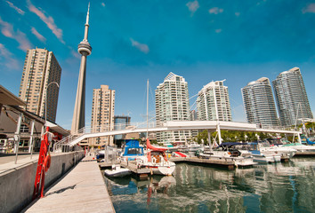 Poster - View of Toronto from a Pier, Canada