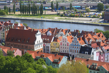 Canvas Print - Szczecin - Zbytkowa architektura