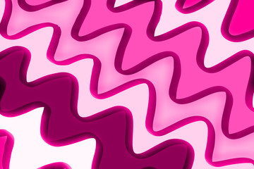 Poster - pink waved background texture