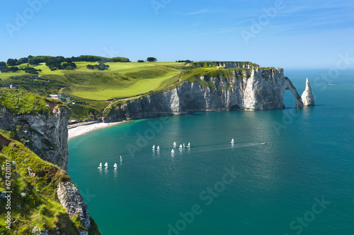 Falaises d'Étretat Canvas