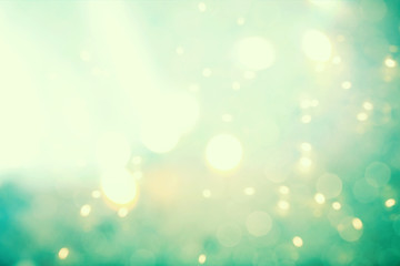 Wall Mural - abstract teal light background
