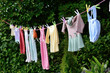 © alho007 - Babywaesche haengt auf Waescheleine