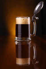 Poster - Mug of dark beer