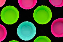 Colorful Muffins Silicone Cup
