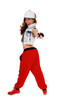 © 80Feierabend - Hip hop girl pointing finger.